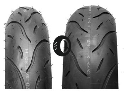 Foto pneumatico: HEIDENAU, K80 F+R 110/80 R1717 57H Quattro-stagioni