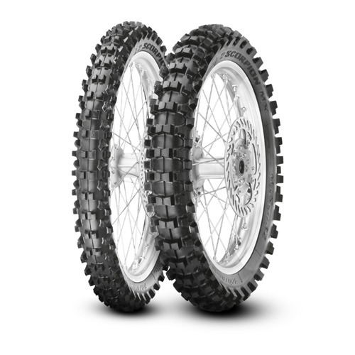 Foto pneumatico: PIRELLI, SCORPION MX 32 MID HARD REAR NHS (TT) 90/100 R1616 51M Estive